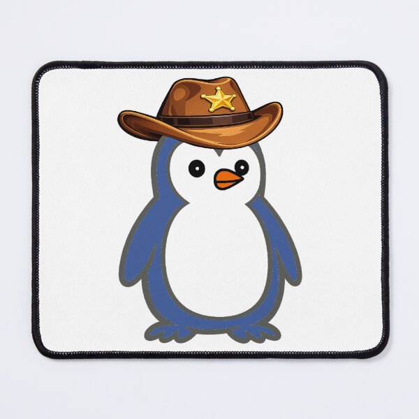 Item preview, Cowboy Sheriff Penguin - Funny Western Pippo designed and sold by Pippo-Penguin.