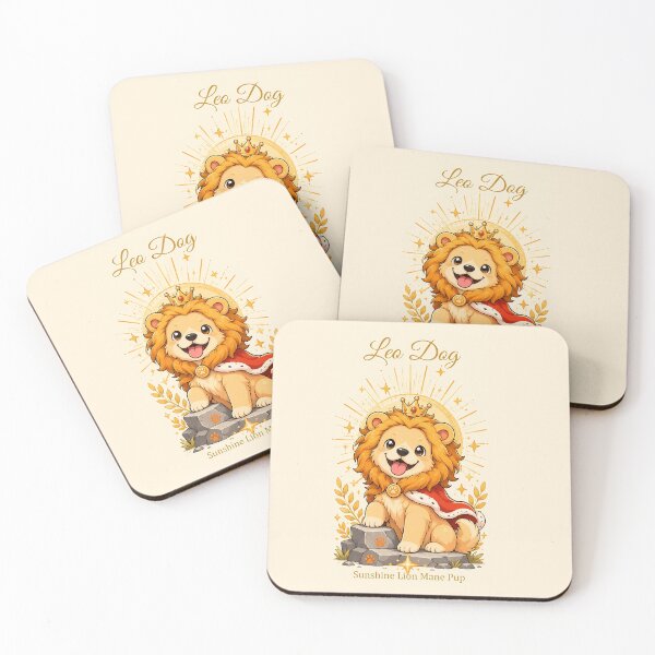 Item preview, Cute Leo Pomeranian Zodiac Fire Sign Dog Astrology designed and sold by ChubbyGoong.