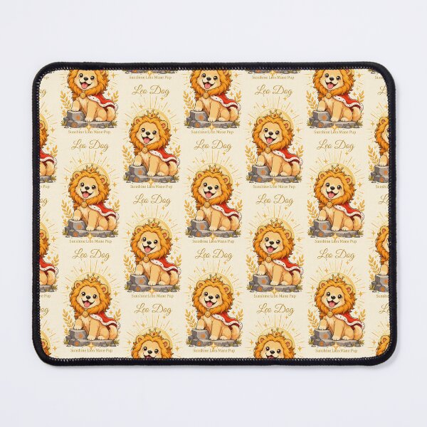 Item preview, Cute Leo Pomeranian Zodiac Fire Sign Dog Astrology designed and sold by ChubbyGoong.