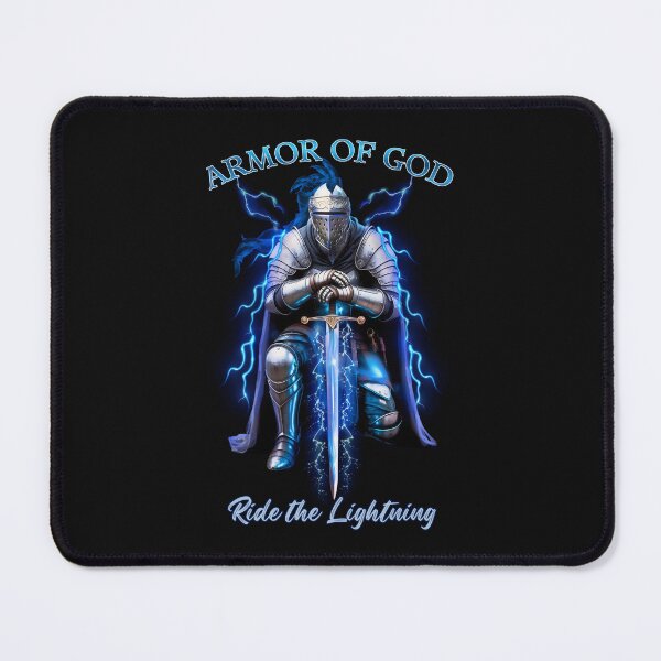 Item preview,  Armor of God Ride the Lightning designed and sold by Tripp Art Studio.