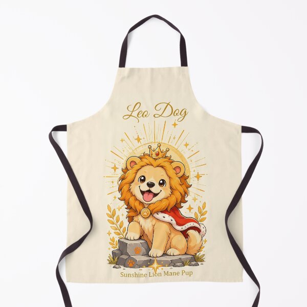 Item preview, Cute Leo Pomeranian Zodiac Fire Sign Dog Astrology designed and sold by ChubbyGoong.