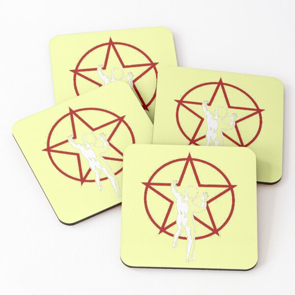 Item preview, Man Standing In Red Star designed and sold by VictoriaHar.