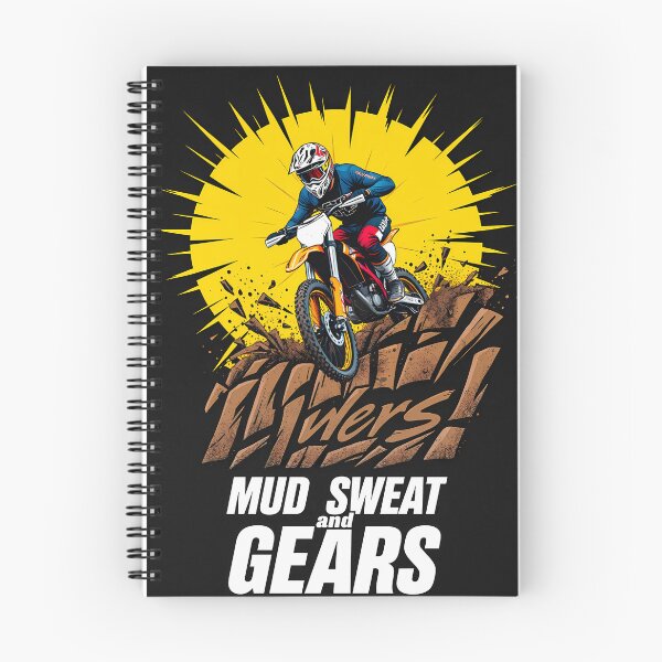 Item preview, Extreme Dirt Bike Motocross Jumping Action Vector Graphic Design designed and sold by RevUpDesign.