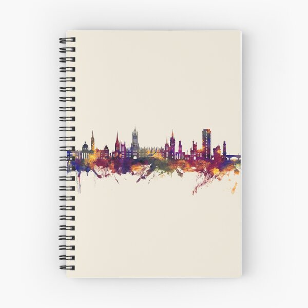 Item preview, Aberdeen Scotland Skyline designed and sold by ArtPrints.