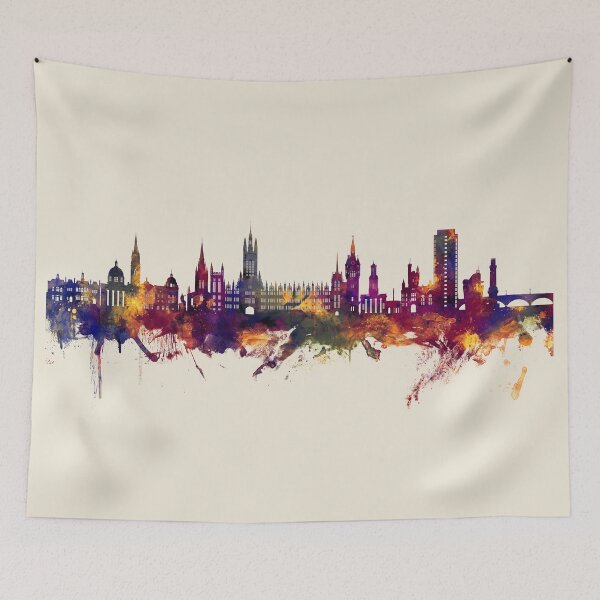Artikelvorschau, Skyline von Aberdeen, Schottland entworfen und verkauft von ArtPrints.