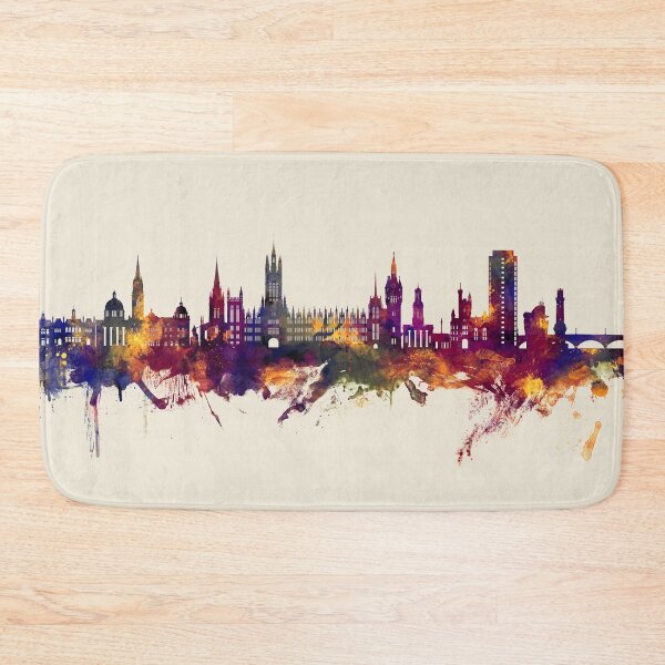 Item preview, Aberdeen Scotland Skyline designed and sold by ArtPrints.