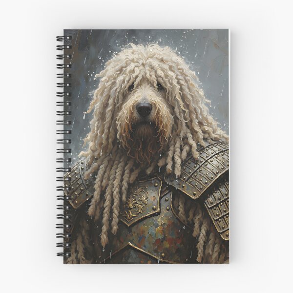 Item preview, Komodor Dog Warrior Medieval Fantasy Portrait designed and sold by cr6zym1nd.
