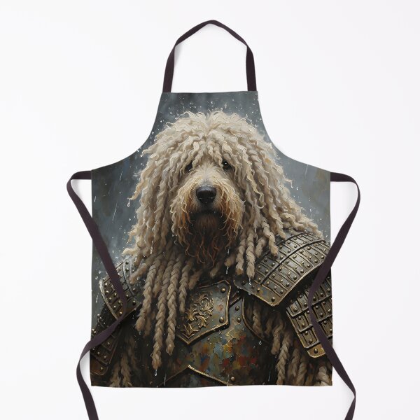 Item preview, Komodor Dog Warrior Medieval Fantasy Portrait designed and sold by cr6zym1nd.