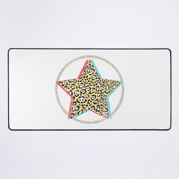 Item preview, Leopard Print Preppy Star Graphic Art designed and sold by The secret storage room.