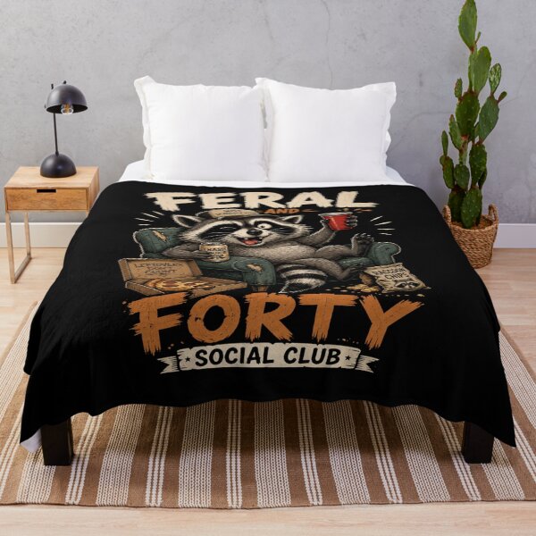 Item preview, Feral and Forty Social Club designed and sold by TheEndDesign.