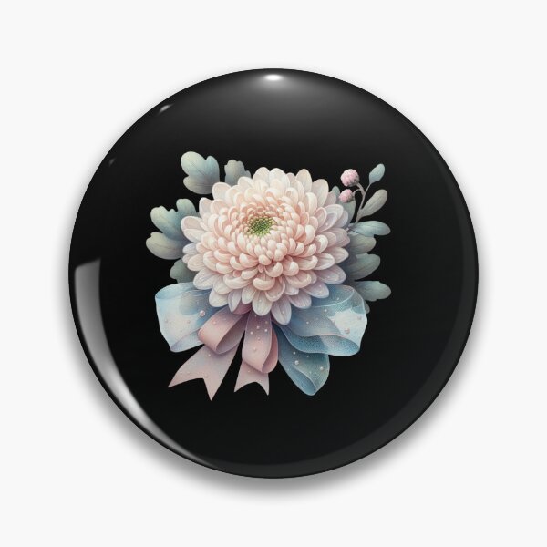 Item preview, Chrysanthemum with Elegant Bow designed and sold by sreabby.