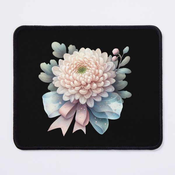 Item preview, Chrysanthemum with Elegant Bow designed and sold by sreabby.