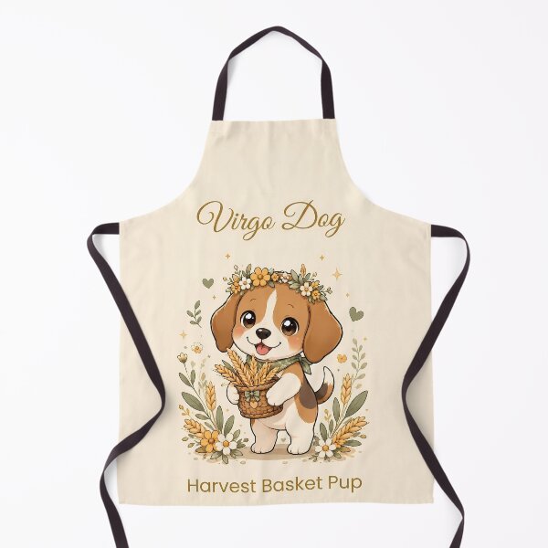 Item preview, Cute Virgo Beagle Zodiac Earth Sign Dog Astrology designed and sold by ChubbyGoong.