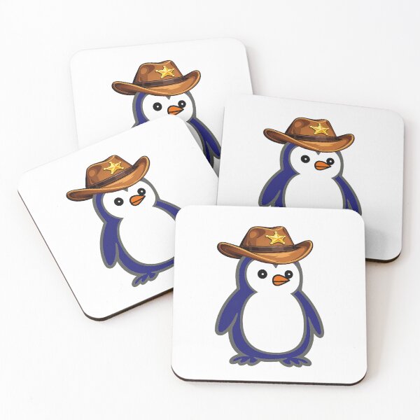 Item preview, Cowboy Sheriff Penguin - Funny Western Pippo designed and sold by Pippo-Penguin.