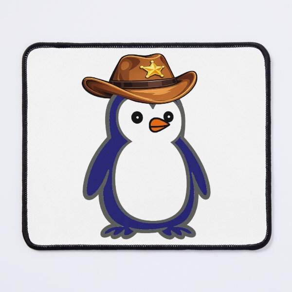 Item preview, Cowboy Sheriff Penguin - Funny Western Pippo designed and sold by Pippo-Penguin.