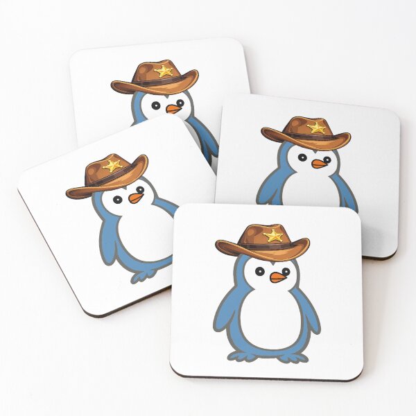 Item preview, Cowboy Sheriff Penguin - Funny Western Pippo designed and sold by Pippo-Penguin.