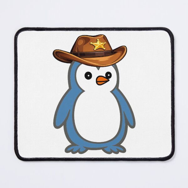 Item preview, Cowboy Sheriff Penguin - Funny Western Pippo designed and sold by Pippo-Penguin.