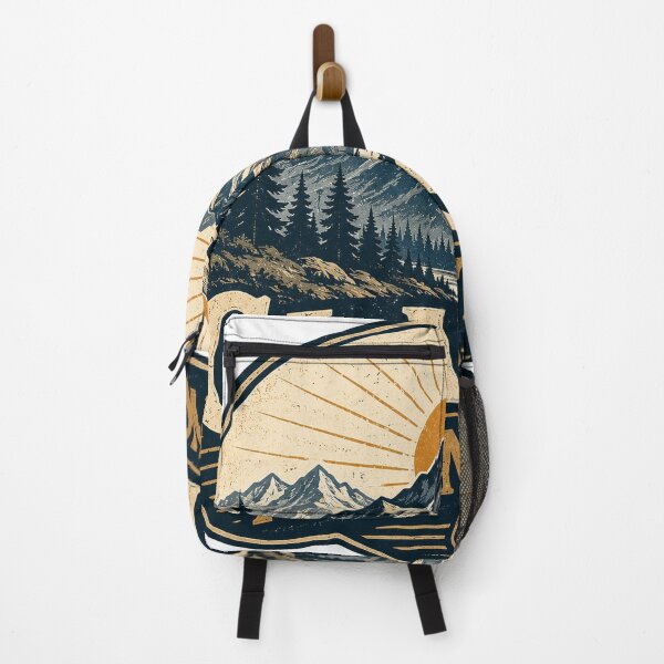Artikelvorschau, Klassisches Berg-Vintage-Wildnis-Sonnenuntergang-Outdoor-Design entworfen und verkauft von RobertArt08.