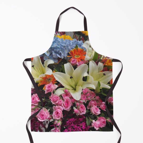 Item preview, White Lilies and Pink Spray Roses – Elegant Floral Arrangement Photography designed and sold by pbchan.