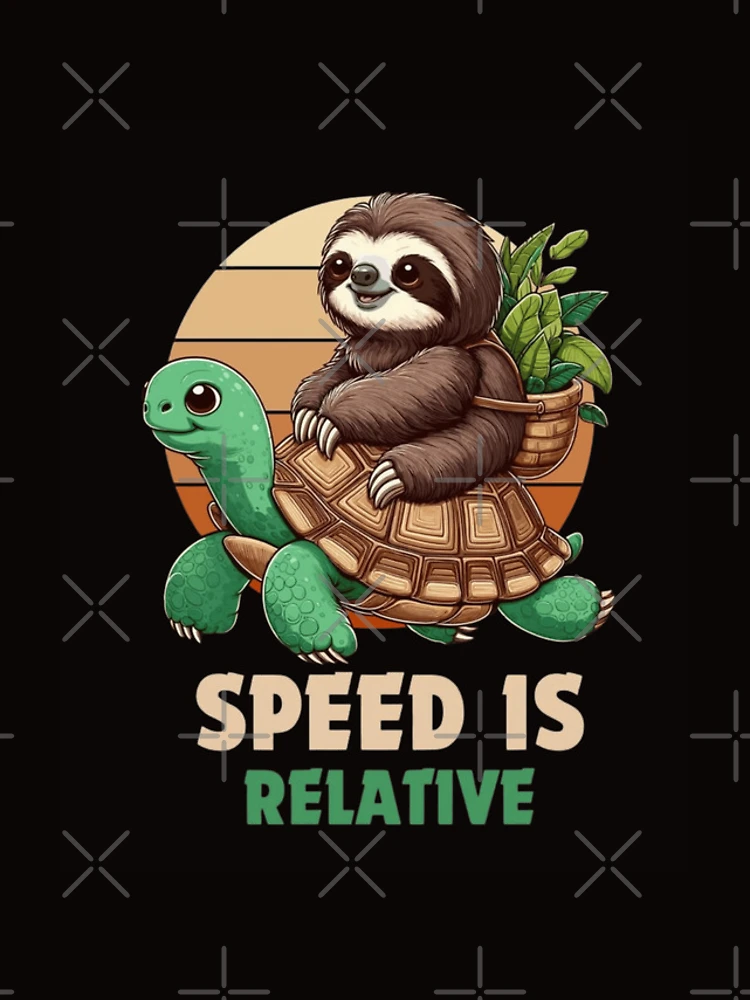 Thumbnail 4 of 4, iPhone Case, Speed Is Relative Tortoise designed and sold by RajDeals.