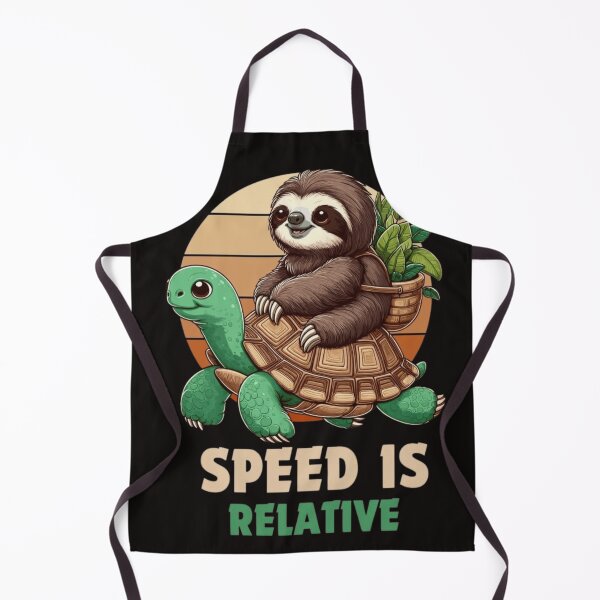Item preview, Speed Is Relative Tortoise designed and sold by RajDeals.