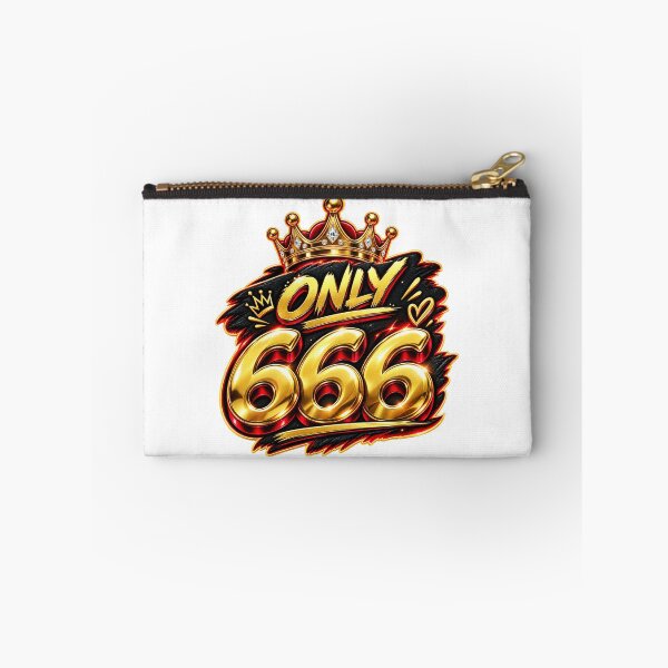 Item preview, Only 666 Bold Luxury Number Sticker designed and sold by 7526820081.