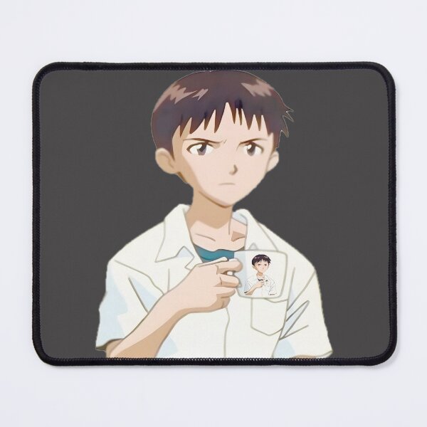 Item preview, Shinji Ikari Cup - Evangelion Anime Fan Art ⭐⭐⭐⭐⭐ designed and sold by MagicTwig.