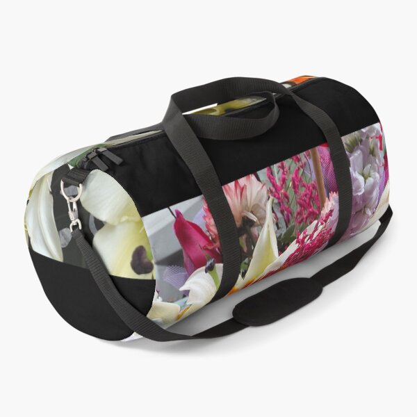 Item preview, White Lilies and Yellow and Orange Daisies – Bright Floral Arrangement Photography designed and sold by pbchan.