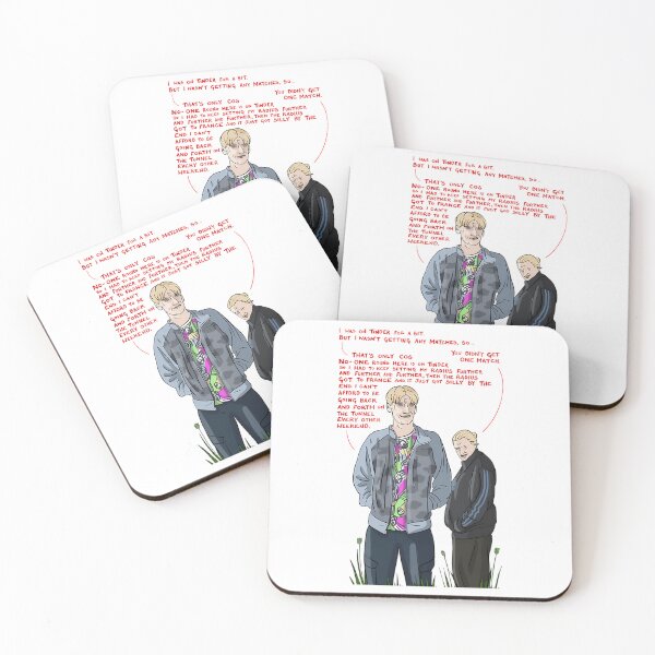 Item preview, Two Characters Talking About Tinder Dialogue designed and sold by MantisArmy.