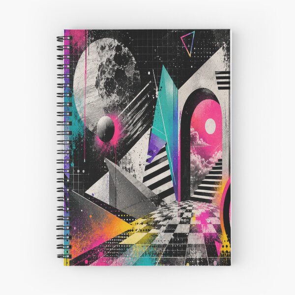 Item preview, Geometric Portal - Surreal Neon Dimension designed and sold by Personiq Kaleido.