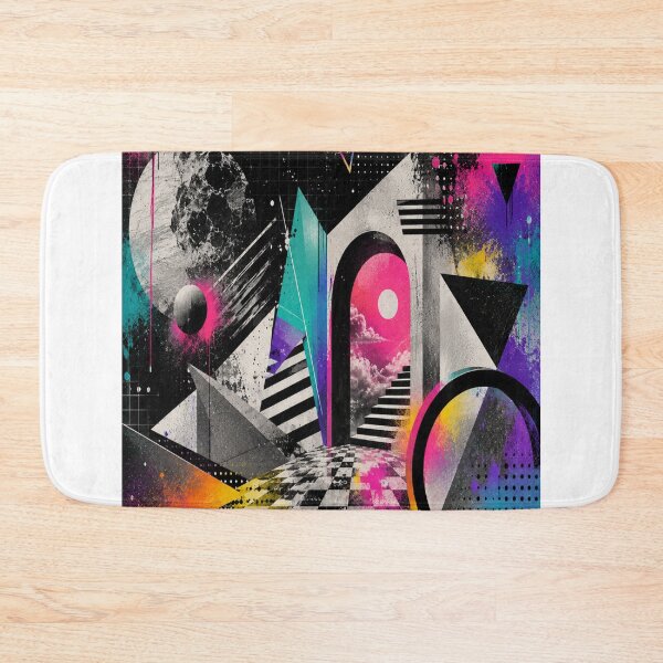Item preview, Geometric Portal - Surreal Neon Dimension designed and sold by Personiq Kaleido.