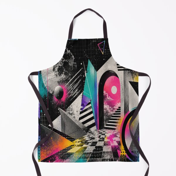 Artikelvorschau, Geometric Portal - Surreal Neon Dimension entworfen und verkauft von Personiq Kaleido.