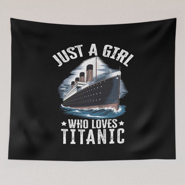Item preview, Titanic Girl Loves Titanic Girl Titanic Design for Women designed and sold by farhanhafeez.