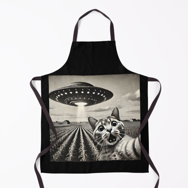 Item preview, Funny UFO Cat Selfie designed and sold by TeeVelora.