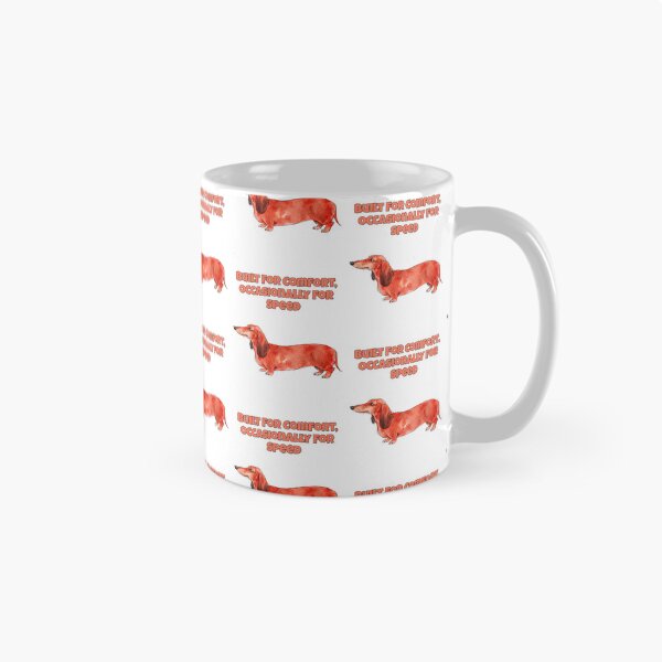 Item preview, Dachshund Built For Comfort Occasionally Speed Funny designed and sold by NatureUnleashed.
