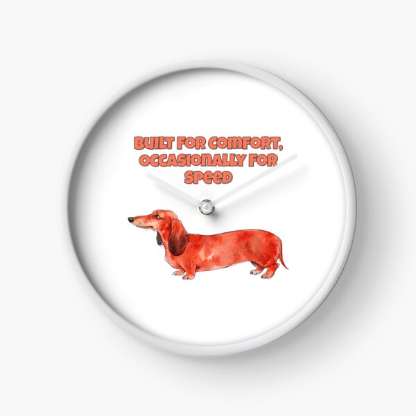 Item preview, Dachshund Built For Comfort Occasionally Speed Funny designed and sold by NatureUnleashed.