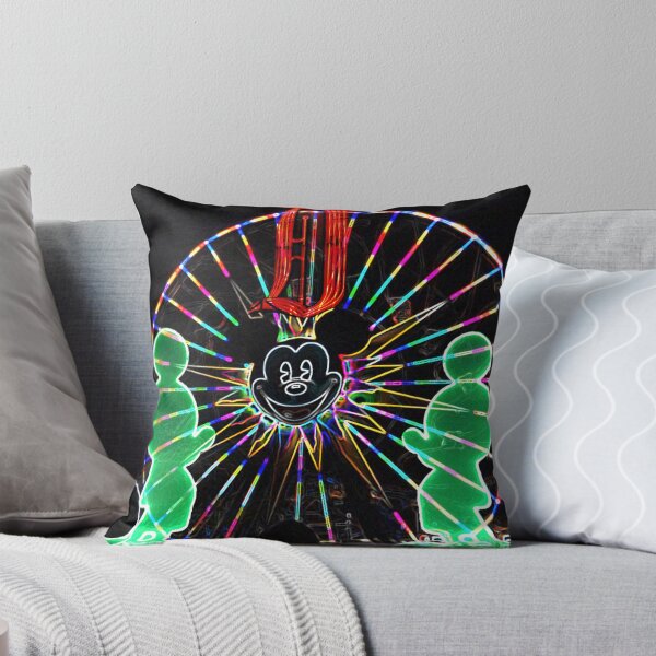 Item preview, Neon Mickey Mouse and Neon Ferris Wheel designed and sold by Wish Upon Art.