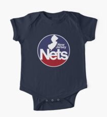 DEFUNCT - New Jersey Nets, Retro Basketball One Piece - Short Sleeve