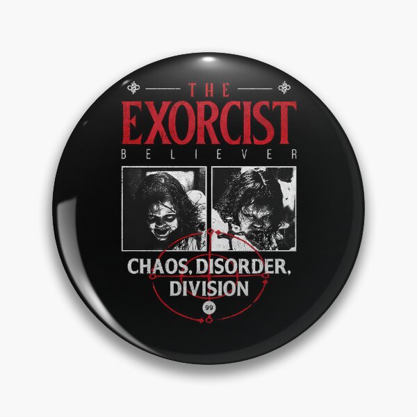 Item preview, Black And White Horror Poster With Red Target Symbol designed and sold by MantisArmy.
