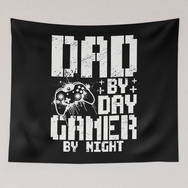 Item preview, Dad By Day Gamer By Night designed and sold by ripgoatclothing.