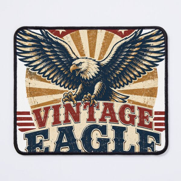Item preview,  Vintage Eagle Adventure Retro American Wilderness Design designed and sold by RobertArt08.