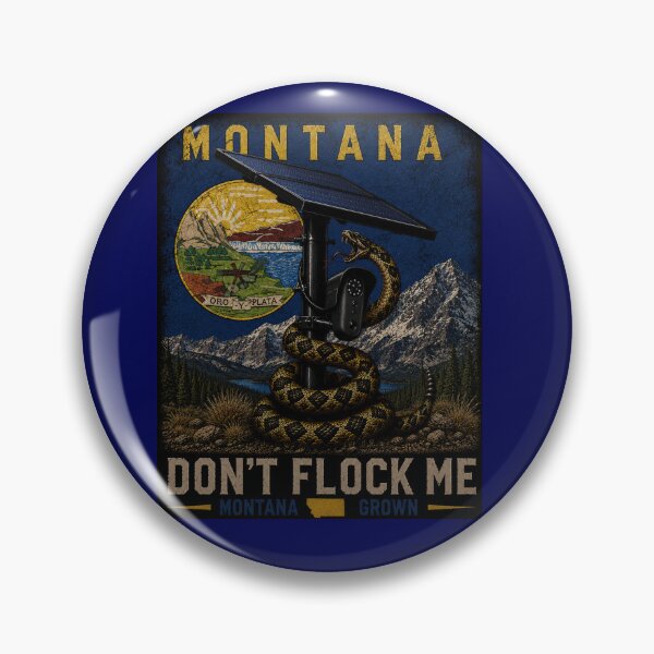 Item preview, Don't FLOCK Me U.S.A: Montana  designed and sold by Skally Cap Hooligans™.
