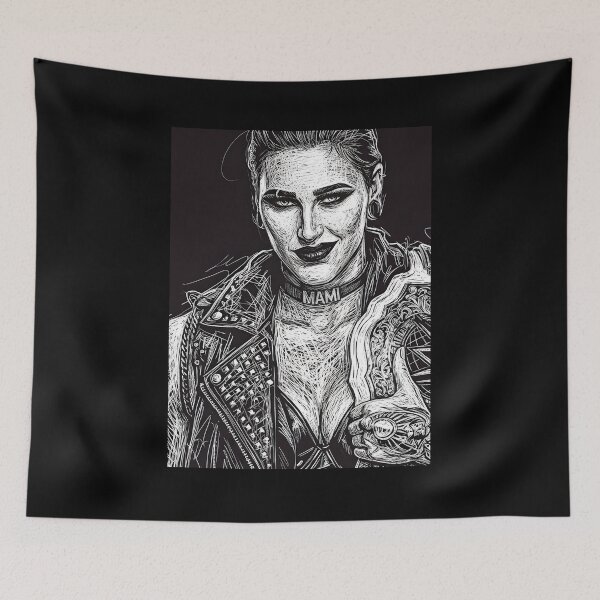 Item preview, Rhea ripley scribel art designed and sold by Zamziri.