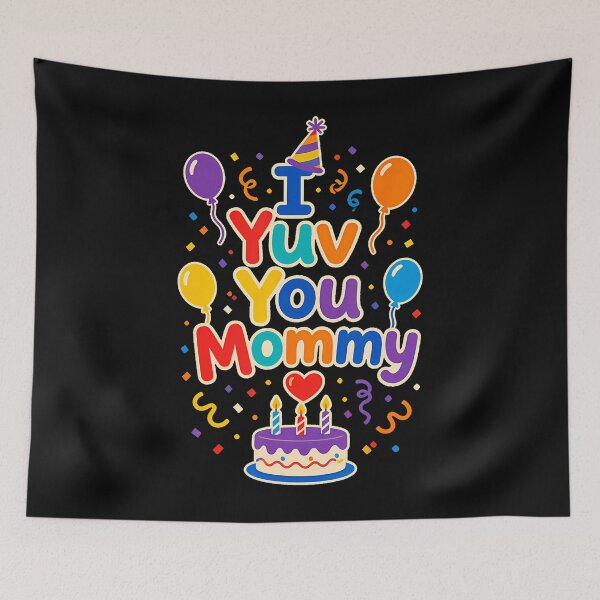Item preview, I Yuv You Mommy Mothers Day Birthday For Mom Celebration designed and sold by ripgoatclothing.