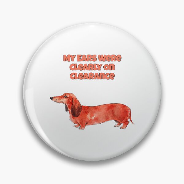 Item preview, Dachshund Floppy Ears Funny Watercolour Sarcastic Dog designed and sold by NatureUnleashed.