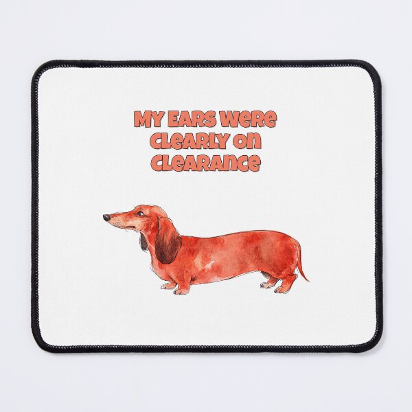 Item preview, Dachshund Floppy Ears Funny Watercolour Sarcastic Dog designed and sold by NatureUnleashed.