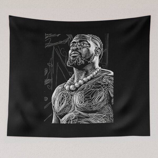 Item preview, Arte de escriba Oba femi designed and sold by Zamziri.