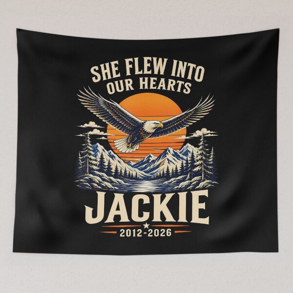 Item preview, Jackie Bald Eagle Memorial 2012-2026 Wildlife Remembrance designed and sold by ripgoatclothing.