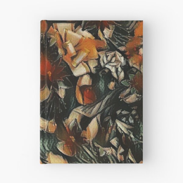 Item preview, Burnt Orange Floral Fragmentation designed and sold by Absractshop4942.