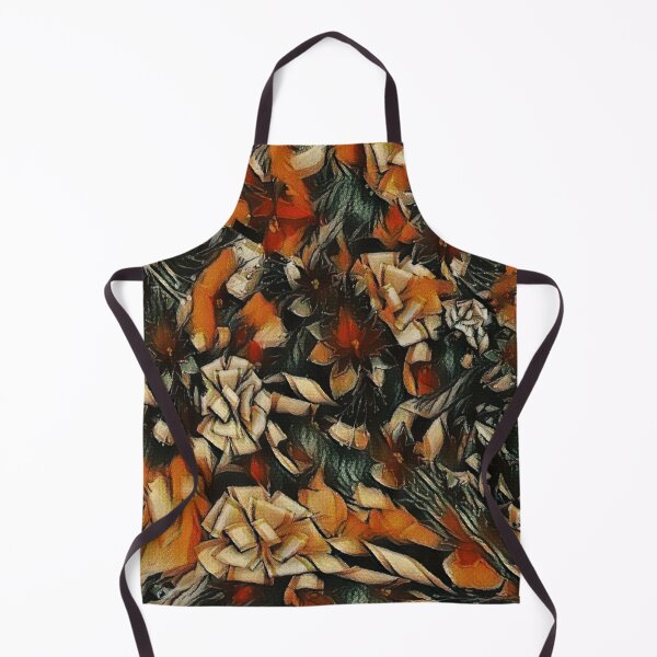 Item preview, Burnt Orange Floral Fragmentation designed and sold by Absractshop4942.